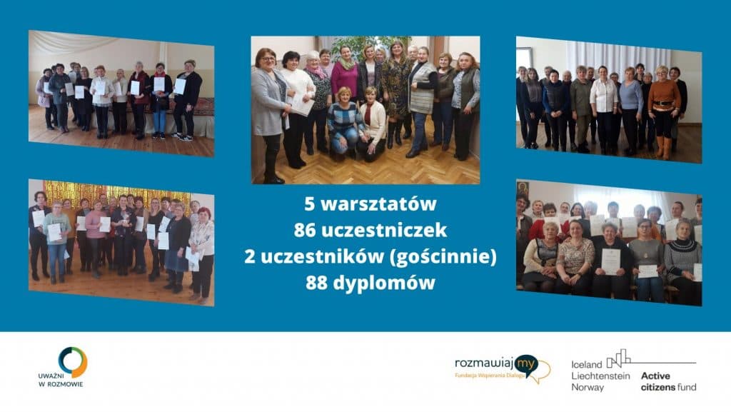 Uważni w rozmowie - pierwszy etap zakończony!